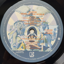 Винтажная виниловая пластинка LP Queen News Of The World (Japan 1977) (No Obi) We Will Rock You