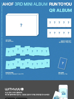 (ПРЕДЗАКАЗ) Альбом AHOF - RUN TO YOU 3rd Mini Album QR ALBUM Version