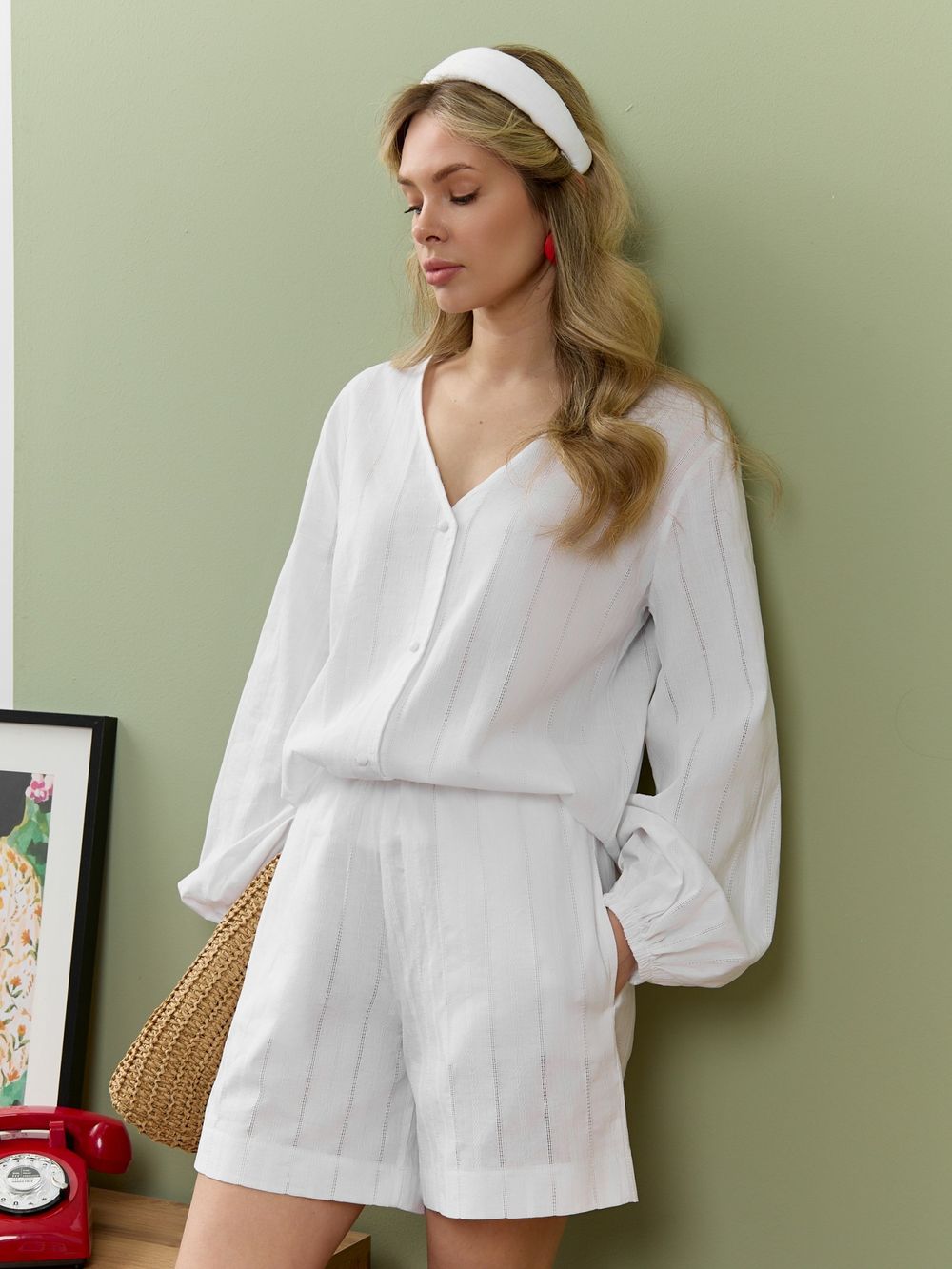 Рубашка Леонис-1 Виотекс БЕЛЫЙ