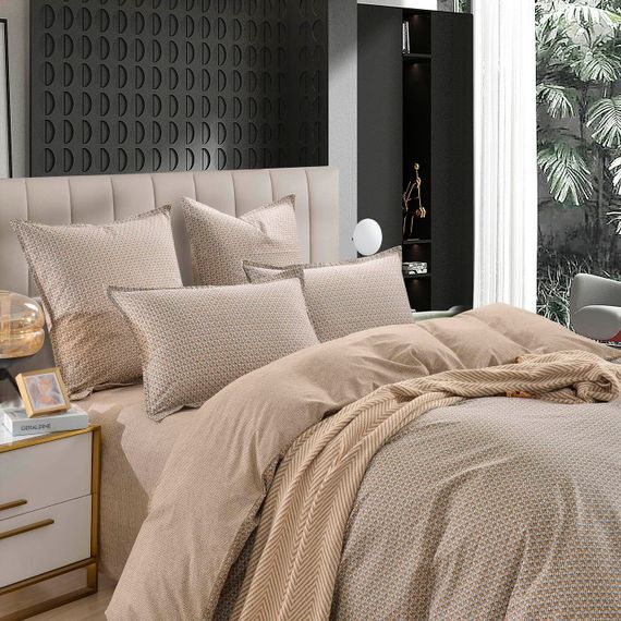 Ахиллес (беж) КПБ сатин 1.6