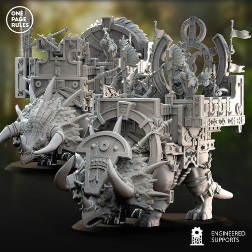 Grand Alliance Order Seraphon Stegadon  Engine Of The Gods 1 шт. миниатюра для dnd, днд, pathfinder, фентези, Настольная игра, НРИ, Варгейм, РПГ