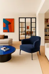 Кресло Maddie, темно-синее