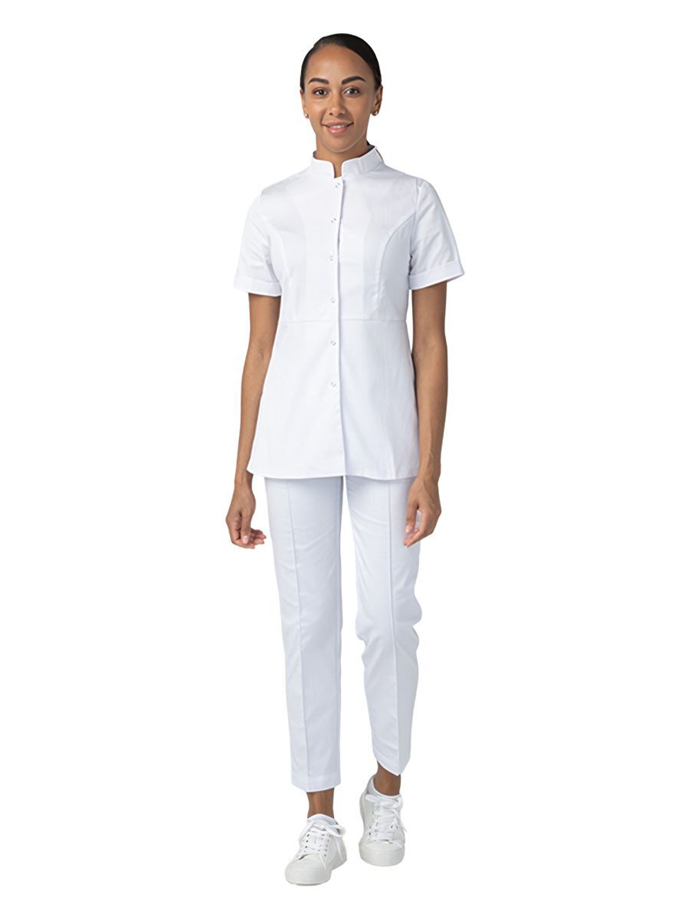 Туника медицинская женская Dr. Nice DRN422 на кнопках, синий, 40