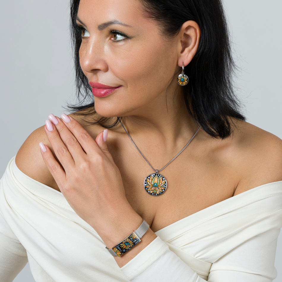 Серьги Fiore Luna AE03596-5