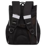 Ранец GRIZZLY анатомическая спинка, с мешком для обуви, для мальчиков, "SPACEMAN RACE", 33х25х13 см, RAm-585-4/1