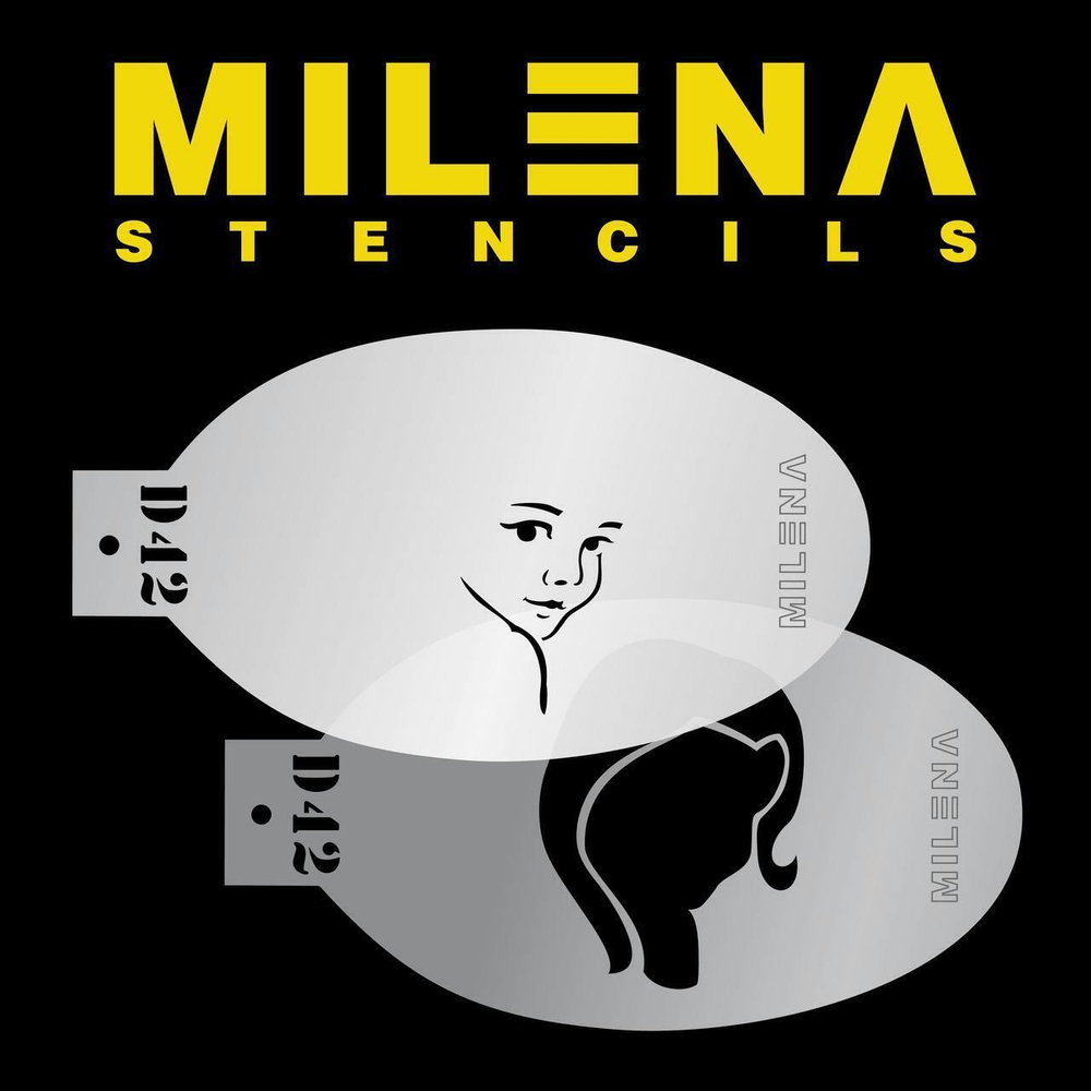 Трафарет Milena D42