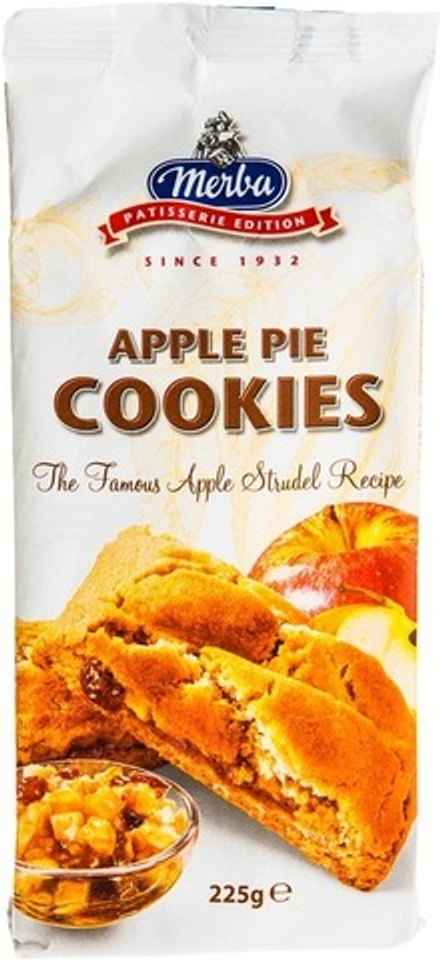 MERBA  Apple Pie печенье яблочный штрудель 225г