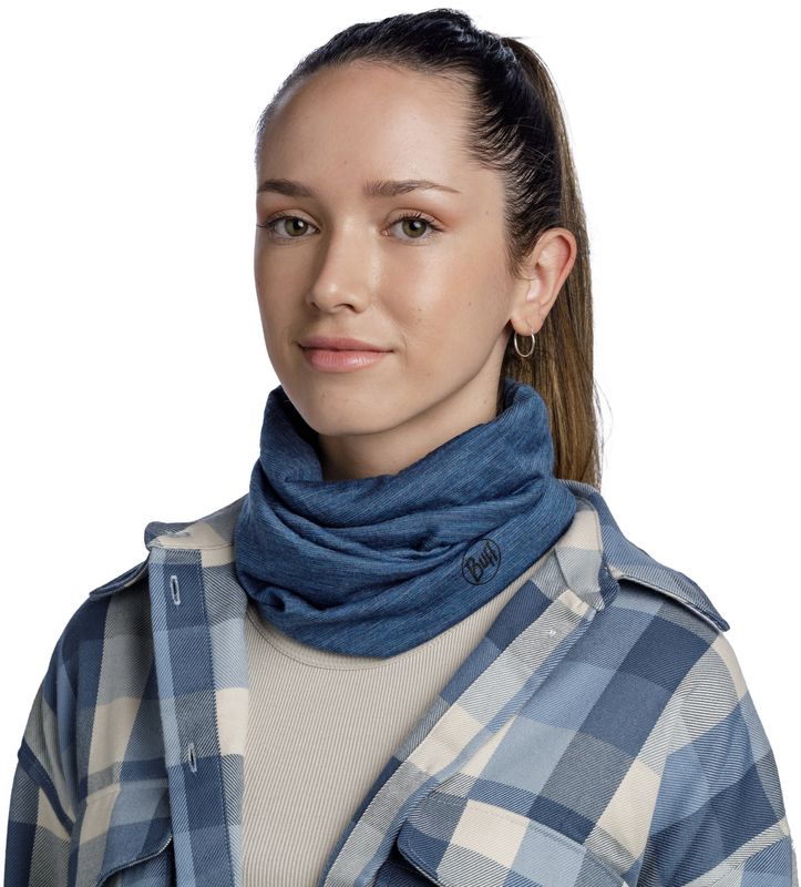 Шерстяной шарф-труба Buff Merino Lightweight Multistripes Tempest Фото 4