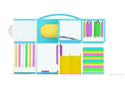 Детский игровой лабиринт «Морской» (4,9*11*3,2 м)