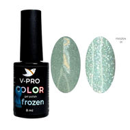 01 Гель-лак светоотражающий Frozen V-PRO, 8 мл