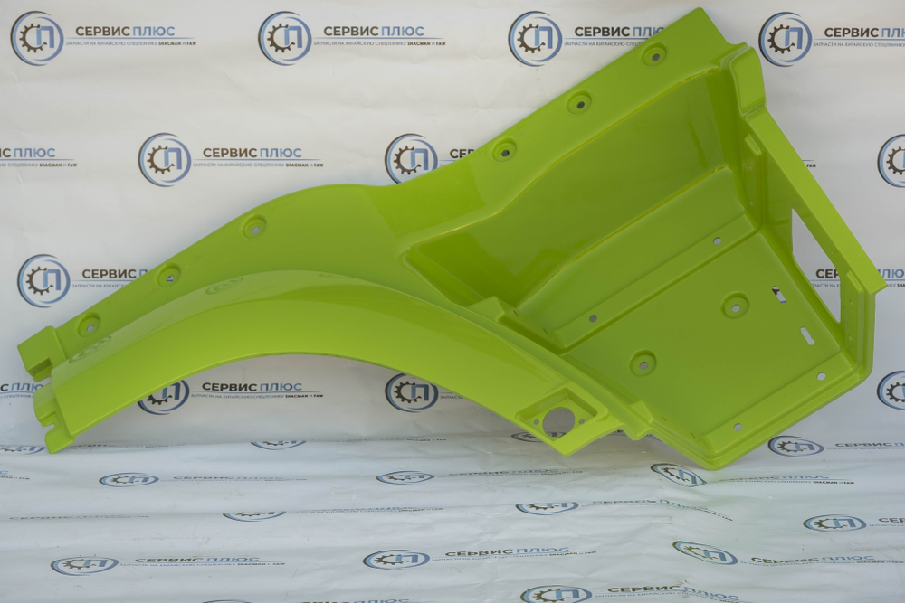 Крыло зеленое SHAANXI SHACMAN X3000 длинное с подножкой правое DZ14251240012