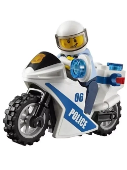 Конструктор Сити Полицейский участок 894 детали