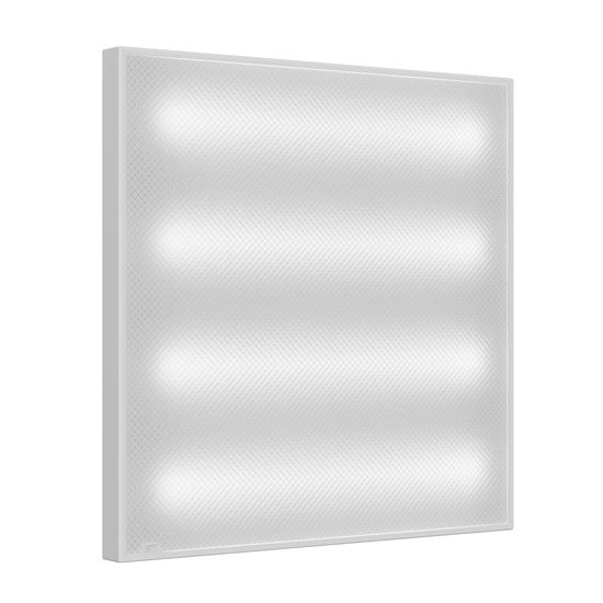 STP-A-1001-P-36-65K-40 Св-к ДВО STLuce STANDART IP40 595*595*40мм 36Вт 4200лм 6500К призма(Армстронг Коммерческое освещение