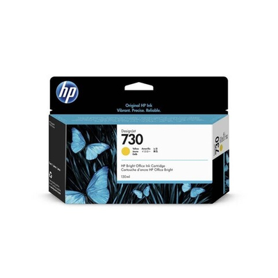 Картридж HP 730 (P2V64A) для DesignJet T1600/T2600/T1700 желтый (130 мл)