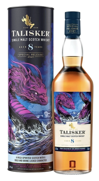 Виски Talisker 8 Years Old Special Release 2021, 0.7 л.