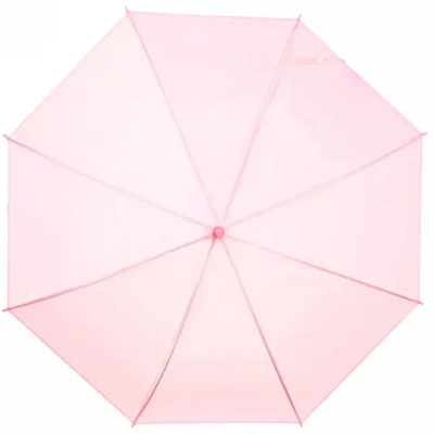 Зонт-трость женский «Классический» цвет нежно-розовый, 8 спиц, d-92см, длина в слож. виде 71см
