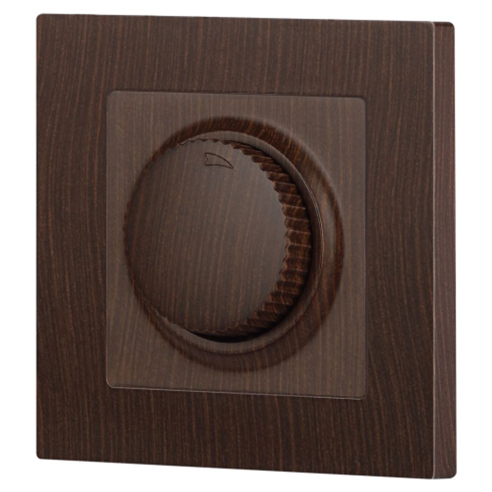 Светорегулятор Intro Accent 6-401-10 поворотный, 600Вт 230В, IP20, СУ, венге