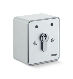Ключевой выключатель GEZE SCT, с цилиндром и ключом, накладного монтажа
