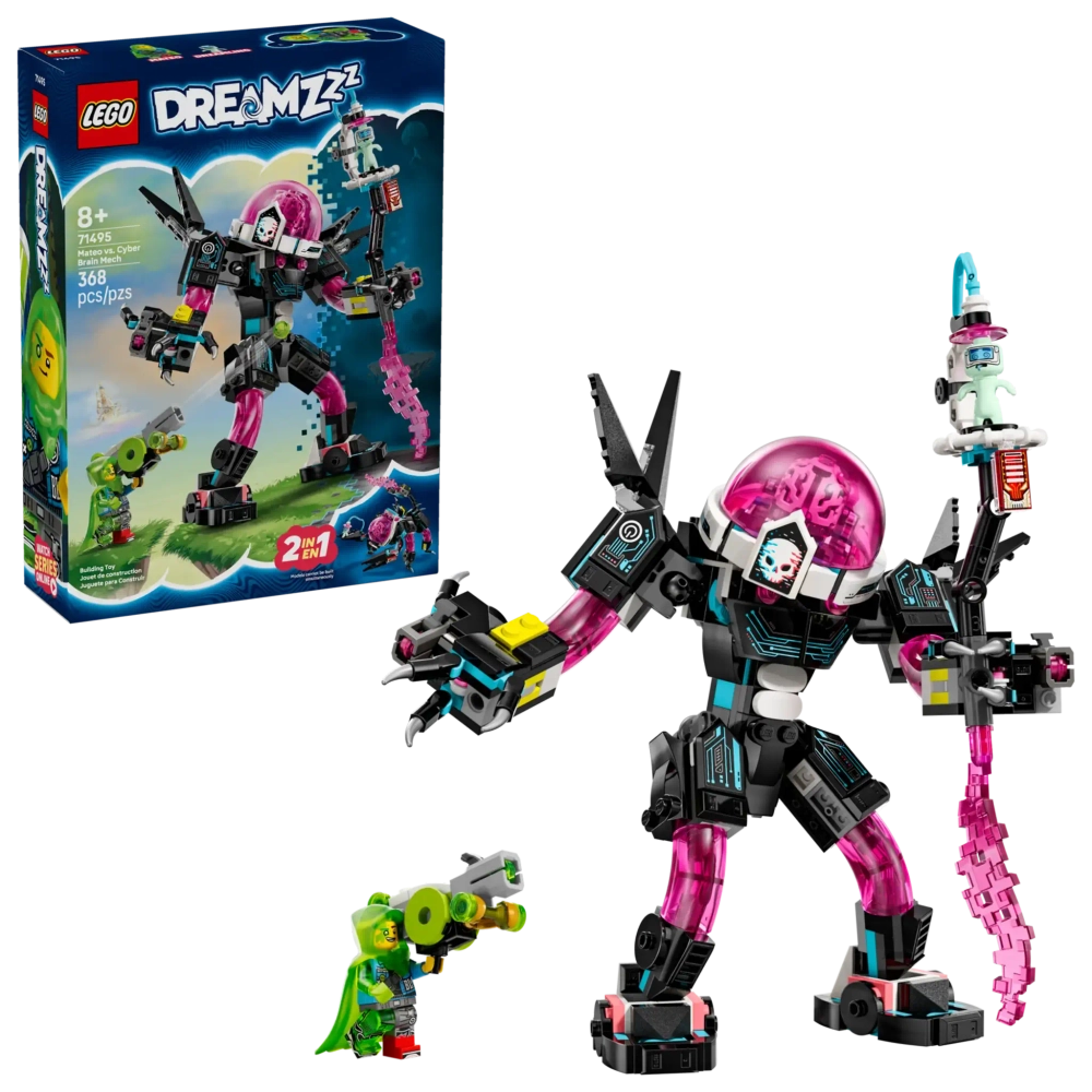 Конструктор LEGO DREAMZzz 71495 Матео против Робота с кибернетическим мозгом