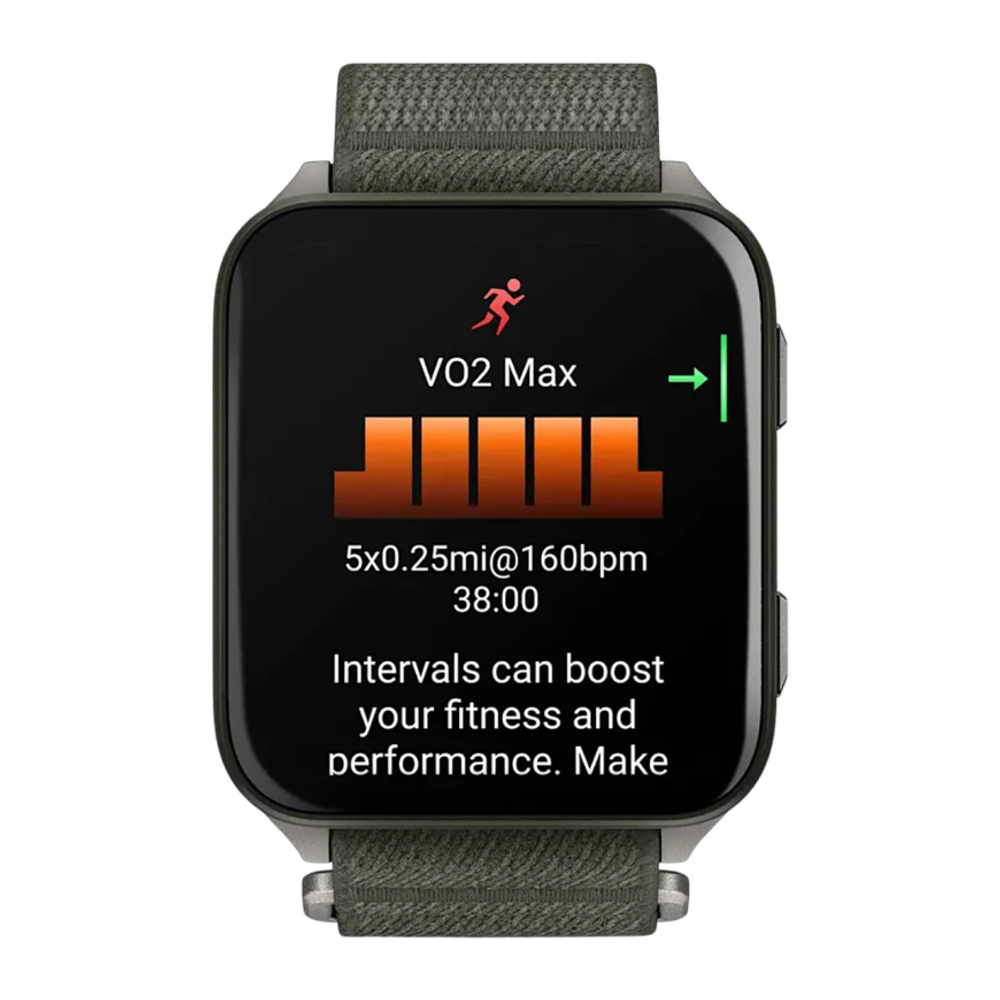 Спортивные часы Garmin Venu X1, нейлоновый браслет ComfortFit цвета «мох» Безель цвета «мох», AMOLED-дисплей с сапфировым стеклом. Браслет с текстильной застёжкой — на запястье обхватом 140–230 мм