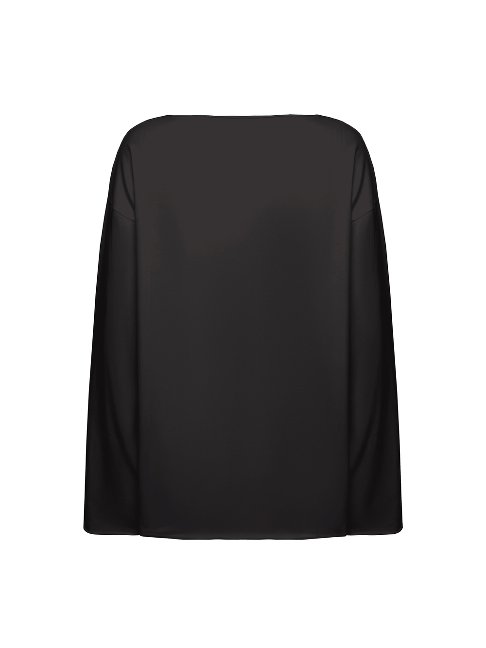 black oversized long sleeve