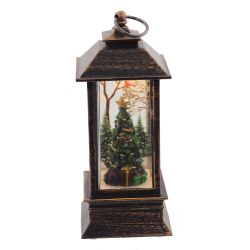 GAEM Изделие декоративное "Фонарь" с подсветкой (3хАG13), L5,5 W5,5 H12,5 см