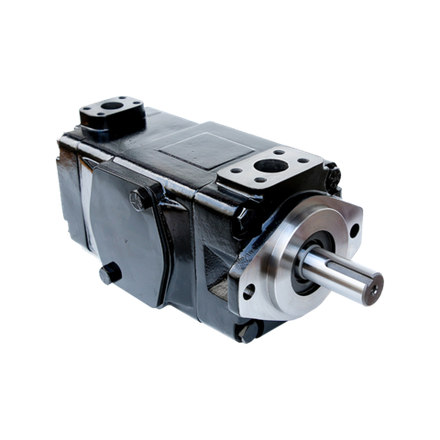 T67EC062B101L00A100 - Пластинчатый нерегулируемый двухпоточный насос серии T67EC с рабочим объемом 196,7+34 см3