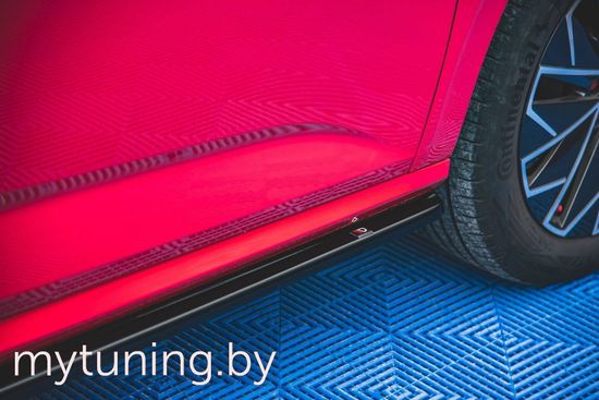 Сплиттеры накладок на пороги для SKODA Kamiq (19-...)