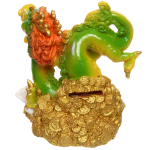 Фигурка «Богатый Дракон» 12*7*14 см, микс