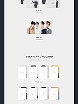 Альбом Nu'est W - Who, You 2nd Album 2 Version SET