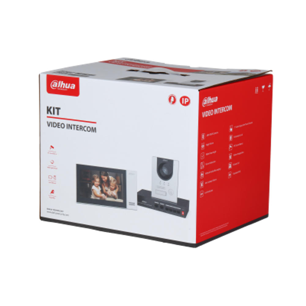 Комплект IP видеодомофона Dahua DHI-KTP01L(F)