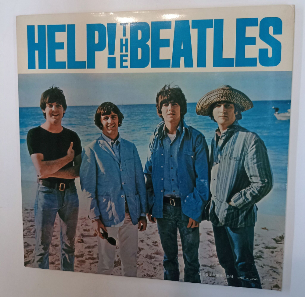 Винтажная виниловая пластинка LP The Beatles Help (Japan 1969) (Obi)