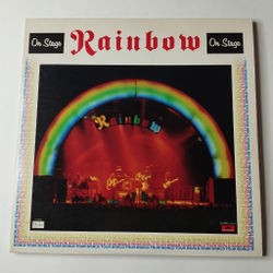 Винтажная виниловая пластинка LP Rainbow On Stage (Japan 1977) (No Obi) Man On The Silver Mountain