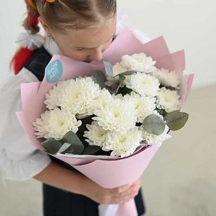 Букет "Облако Хризантем"