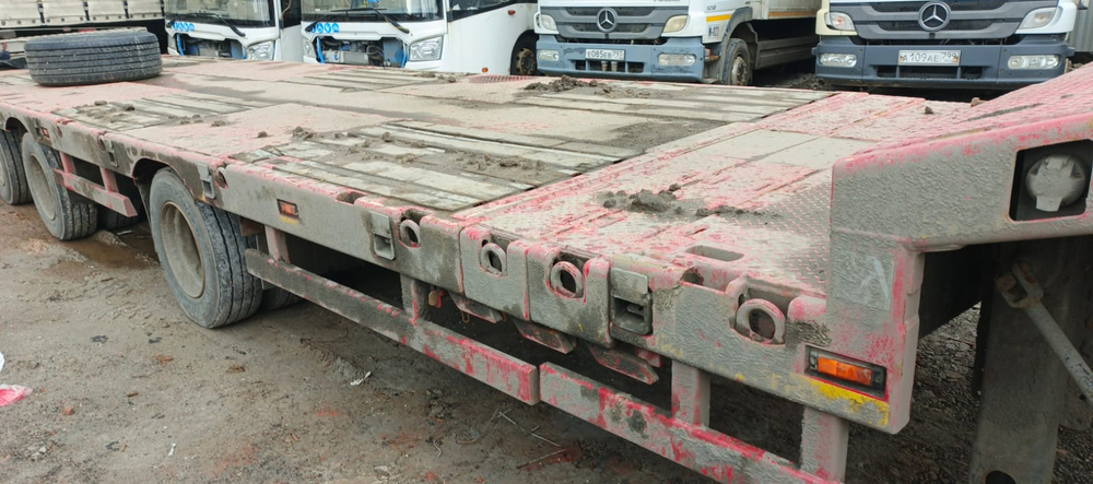 Тверьстроймаш 9939* Полуприцеп тяжеловоз 4 оси 993941 (Раздвижной)