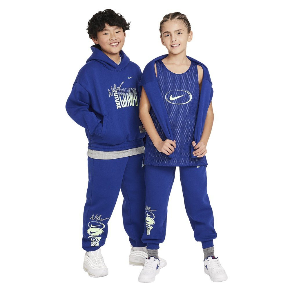 Баскетбольные детские штаны Nike Culture of Basketball Pants Navy Blue