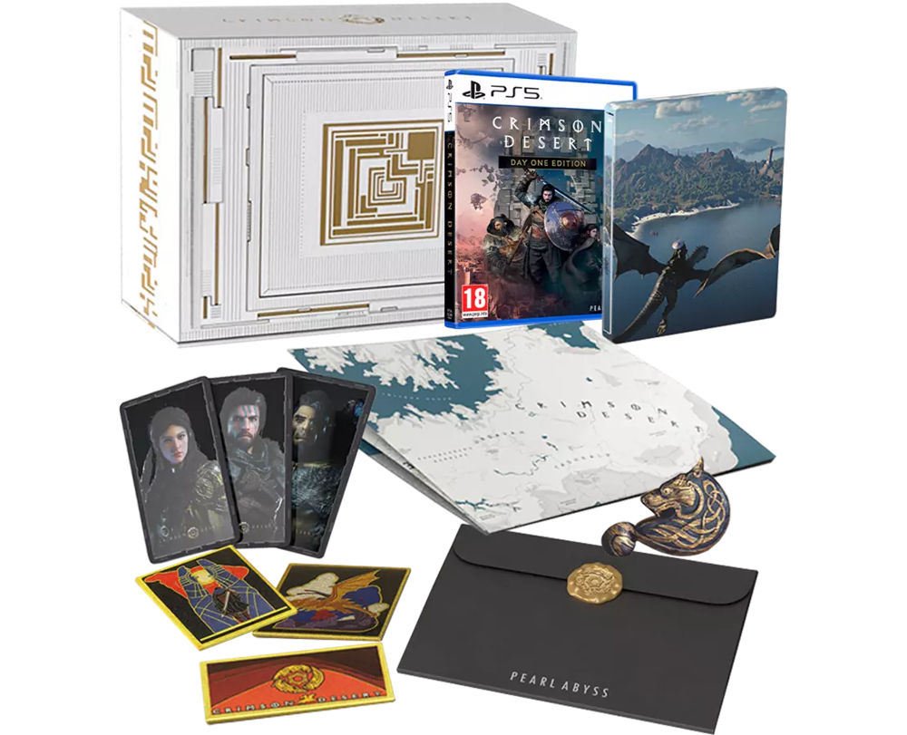 Crimson Desert Deluxe Edition (диск для PS5, интерфейс и субтитры на русском языке)