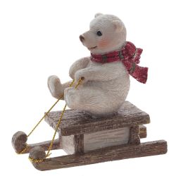 GAEM Фигурка декоративная "Медвежонок", L8 W3,5 H8 см