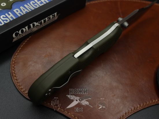 Складной нож Cold Steel 21A Bush Ranger Lite c клинком из стали 8Cr13MoV, рукоять GRN