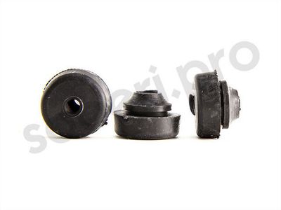 Втулка универсальная резиновая для кабеля, цвет чёрный или белый