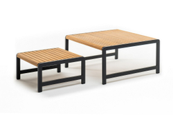 Лаунж зона из алюминия MAYA XL темный графит