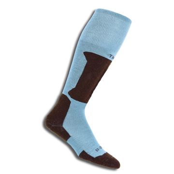 Носки горнолыжные THORLO XSKI 458  Over-Calf Blue/Chocolate