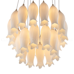 Люстра Cloyd ARGANA C26 / Ø50 см - керамика - белый (арт.10806)