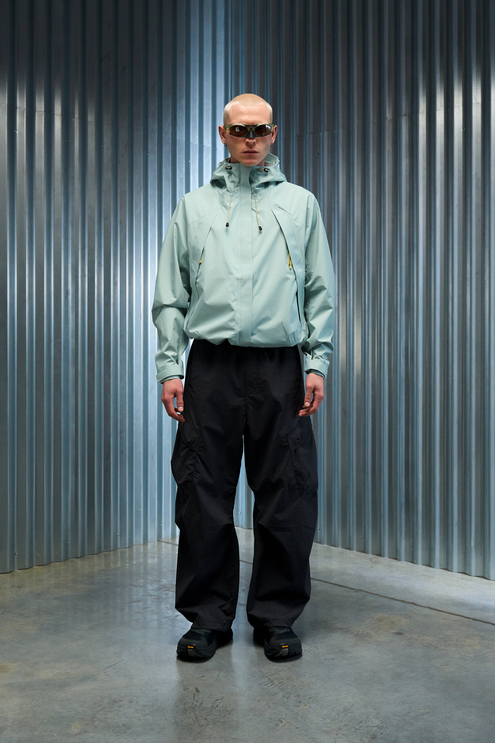 Куртка Nothomme Monterest Retro Mountain-Style Hard Shell Jacket "Yuehe Blue"