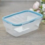 Контейнер 0,35л герметичный с защелками (бесцветный)