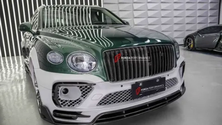 Широчайший карбоновый обвес для Bentley Bentayga W12 2020+ Бентли Бентайга