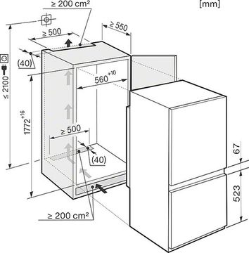Встраиваемый холодильник Miele KF37122iD