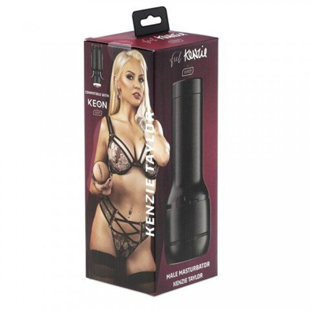 Мастурбатор Feel копия порно звезды Kenzie Taylor от KIIROOStars Collection