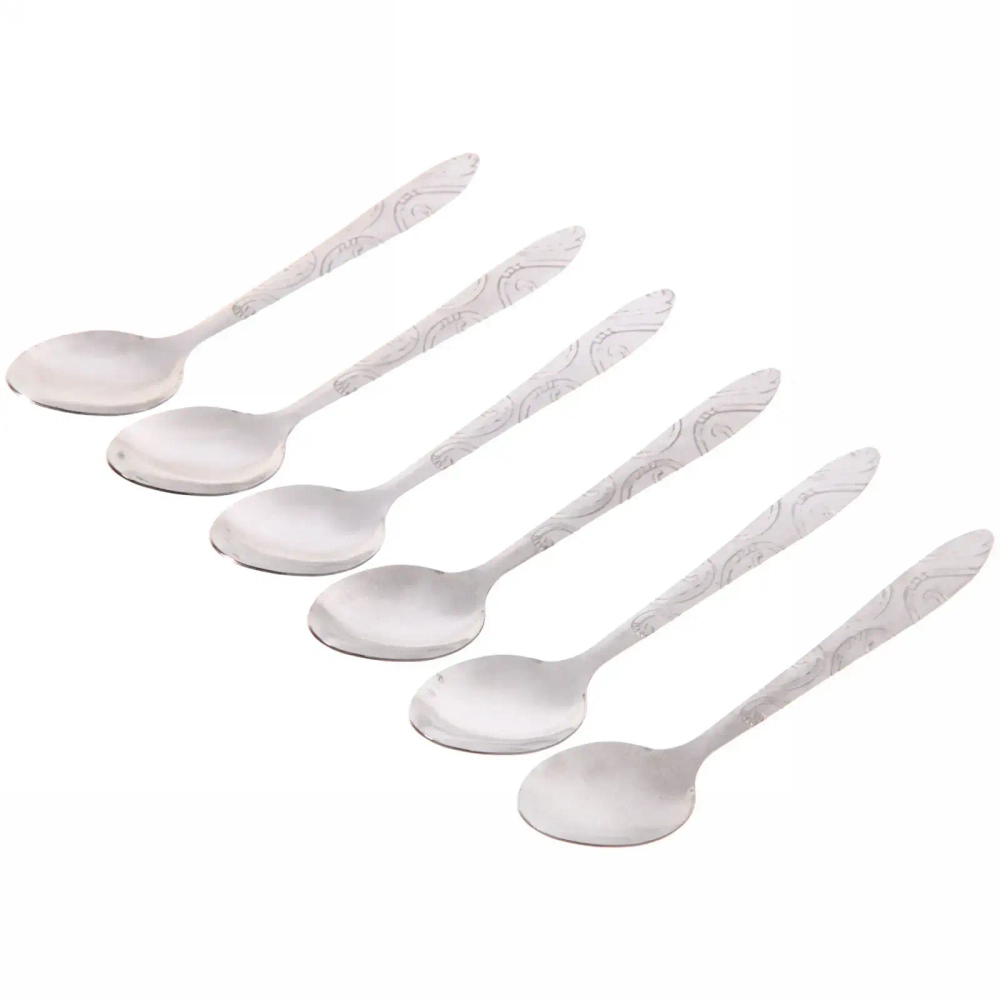 Набор ложек чайных 6шт «Завиточки»