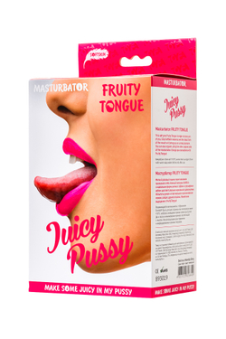 Мастурбатор реалистичный Juicy Pussy Fruity Tongue, рот и вагина